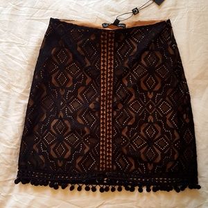 For Love and Lemons mini skirt